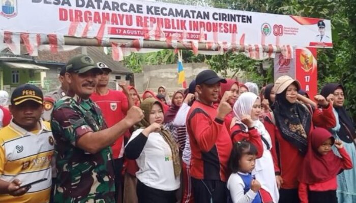 Meriah! Jalan Sehat HUT RI ke-80 di Desa Datarcae Hadirkan Hadiah Sepeda Listrik