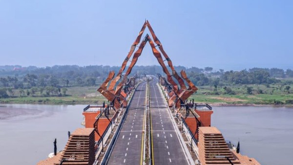 Pembangunan Jembatan Pandansimo di Yogyakarta