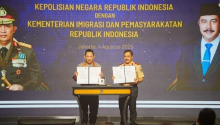 Kapolri dan Menteri Imipas Sepakat Perkuat Sinergi Hadapi Kejahatan Lintas Negara