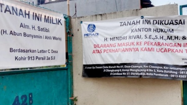 Sengketa tanah Antapani yang melibatkan FWJ Indonesia Jabar dan oknum Polda Jabar
