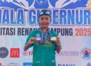 Kejuaraan Renang Piala Gubernur, Aqilla Queen Adhiera Siswi SDN 5 Metro Pusat Raih Juara 1