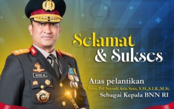 Prabowo Subianto Lantik Irjen Suyudi Ario Seto sebagai Kepala BNN