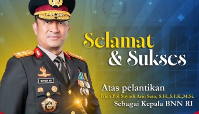 Prabowo Subianto Lantik Irjen Suyudi Ario Seto sebagai Kepala BNN