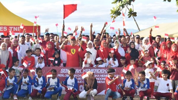 Lomba tradisional HUT RI ke-80 di Lanud Leo Wattimena Morotai