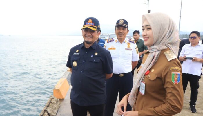 Wagub Jihan Tinjau Pelabuhan Sebalang, Lampung Siap Genjot PAD dari Sektor Logistik