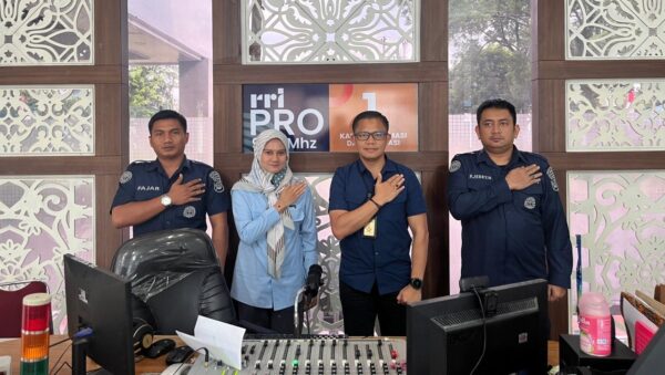 AKBP Thommy Aruan dalam dialog interaktif RRI Medan terkait pemberantasan narkoba