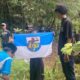 Tanam Pohon Jati di Hulu Cikiara, KNPI Banten dan HIMAGUNA Kompak Jaga Alam Gunungkencana