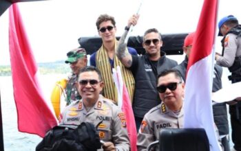 Kapolda Sumut dan Astamaops Polri cek pengamanan F1 Powerboat 2025 di Toba