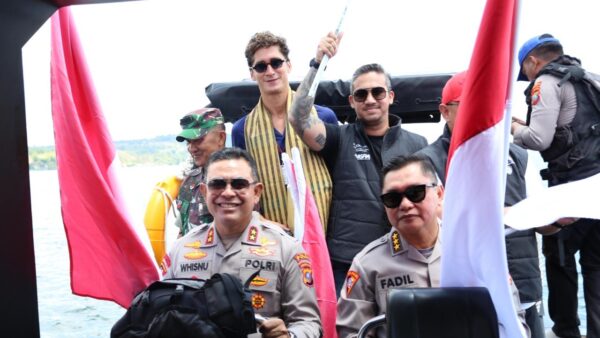 Kapolda Sumut dan Astamaops Polri cek pengamanan F1 Powerboat 2025 di Toba
