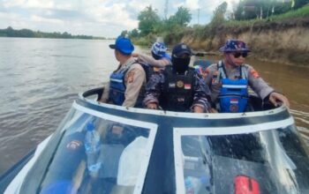 Pengamanan Katinting Race 2025 di perairan Ketapang oleh Sat Polairud Polres Ketapang