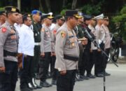 Pengamanan Ketat Sambut Menteri dan Kepala Lembaga Negara di Nabire, Kapolres Tegaskan Disiplin Personel