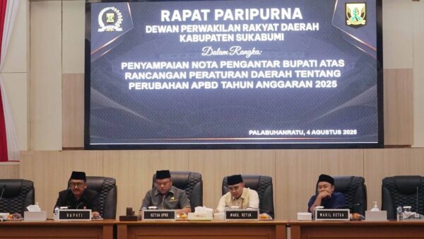 Rapat Paripurna DPRD Sukabumi bahas Perubahan APBD 2025