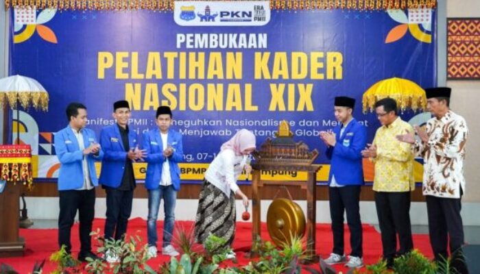 PKN XIX PMII Resmi Dibuka di Lampung, Wagub Jihan Nurlela: Ini Kader 24 Karat