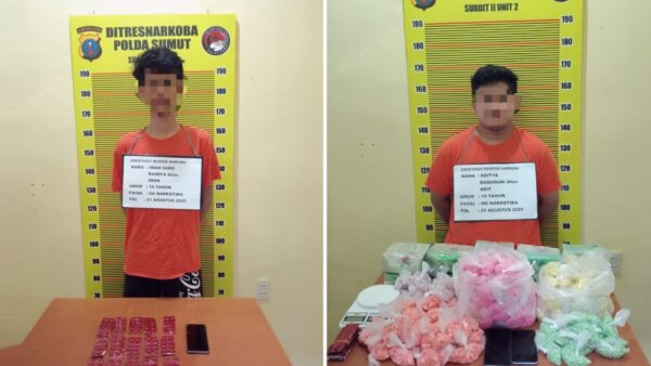 Polda Sumut ungkap narkoba di Medan, sita sabu dan ekstasi