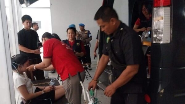 Polresta Deli Serdang bersama personel gabungan amankan Piala Kemerdekaan U-17 2025 di Stadion Utama Sumatera Utara