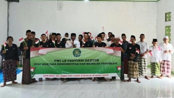 Deklarasi PWI-LS Banten jelang HUT RI ke-80