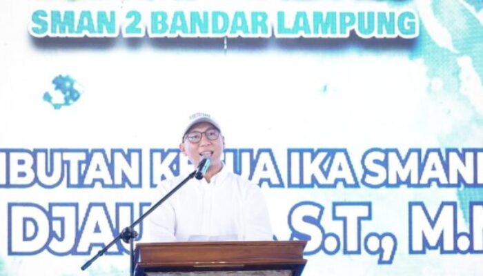 Smanda Bangga! Gubernur Rahmat Mirzani Djausal Dilantik Jadi Ketua IKA, Janji Bantu Siswa Kurang Mampu