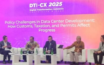 Ilustrasi pembangunan data center nasional sebagai bagian dari kedaulatan digital