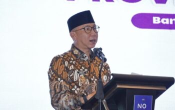 Gubernur Lampung saat membuka Rakor Sertifikasi Halal UMKM di Novotel