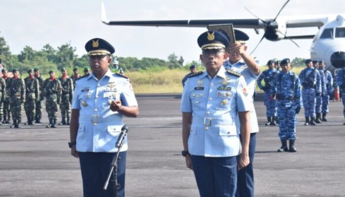 Kolonel Anang Heru Resmi Jabat Danlanud Leo Wattimena, Pangkoopsud III Tekankan Peran Strategis Lanud di Timur Indonesia