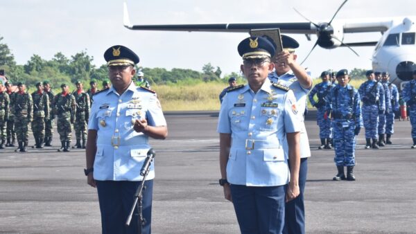 Sertijab Komandan Lanud Leo Wattimena di Morotai