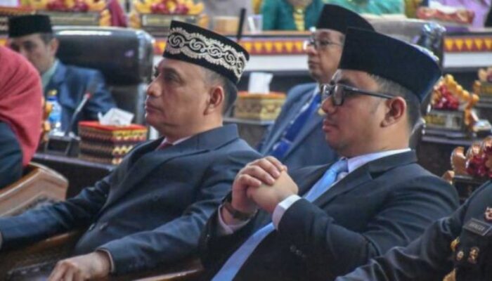 Secara Virtual, Ketua DPRD Metro Bersama Forkopimda Ikuti Sidang Paripurna DPR dan MPR RI