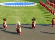 Tari Kabasaran Minahasa Ukir Sejarah di Istana Merdeka pada HUT RI ke-80