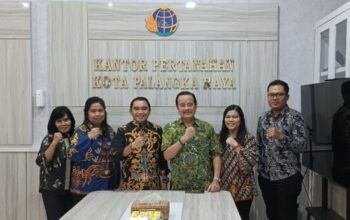 Teras Narang kunjungi Kantor Pertanahan Palangka Raya