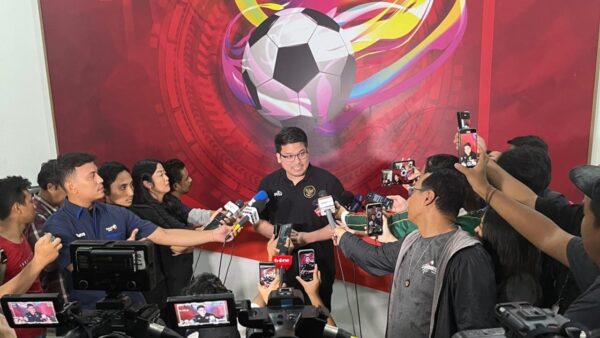Timnas Futsal Indonesia saat bertanding di turnamen internasional