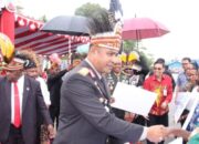 HUT RI ke-80, Kapolda Papua Tengah Hadiri Upacara Pengibaran Merah Putih di Nabire