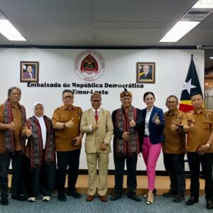 AMKI Pusat Kunjungi Kedubes Timor Leste, Perkuat Kerja Sama Budaya, Pendidikan, dan Bisnis Internasional