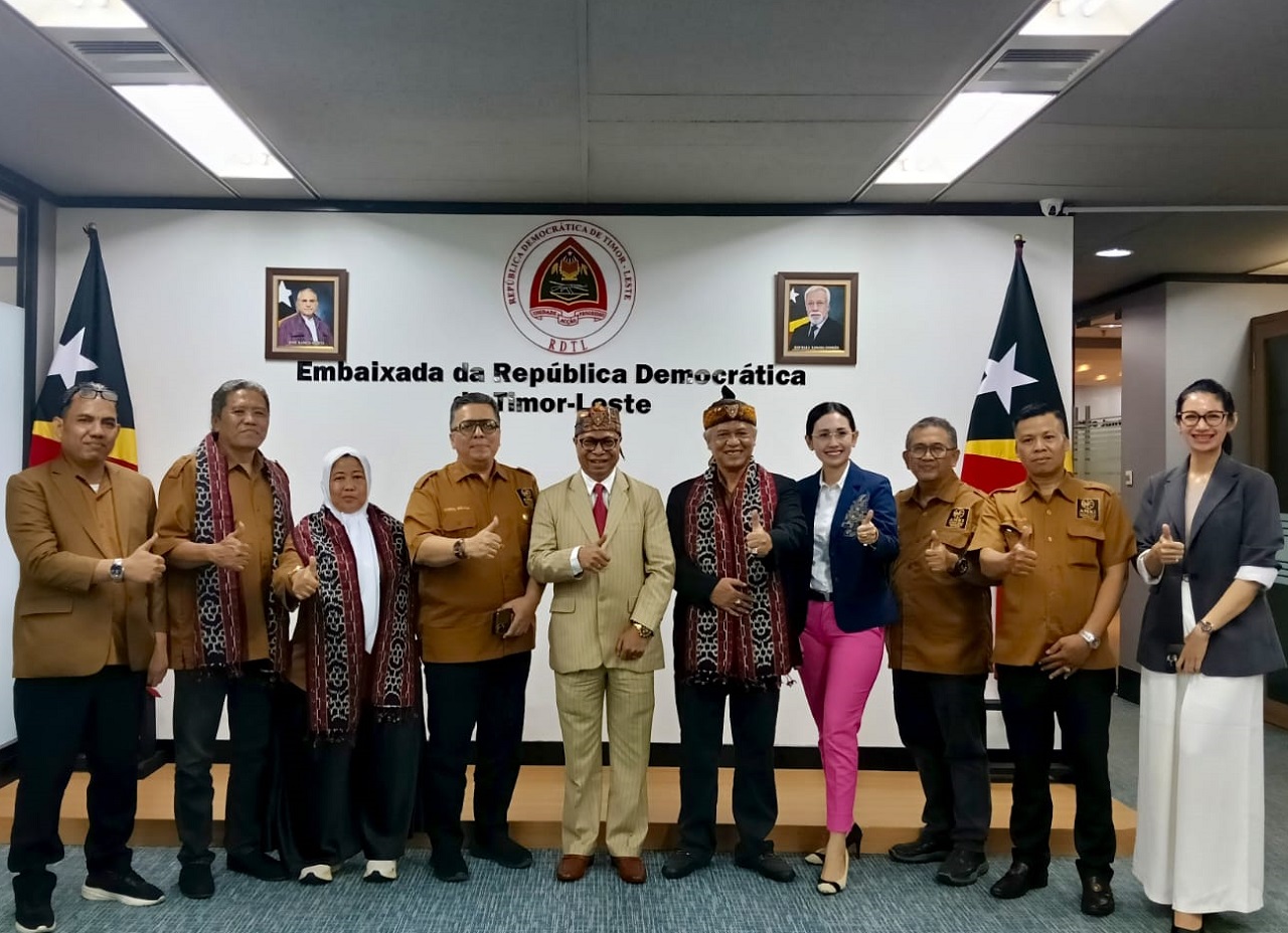 AMKI Pusat Kunjungi Kedubes Timor Leste, Perkuat Kerja Sama Budaya, Pendidikan, dan Bisnis Internasional