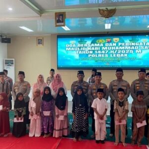 Hadiri Maulid Nabi Muhammad, Kapolres Lebak Ajak Masyarkat Perkuat Iman