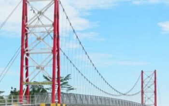Jembatan Gantung Munggu Emas Diresmikan, Dorong Konektivitas dan Pertumbuhan Ekonomi Kubu Raya