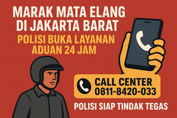 Kasat Reskrim Imbau Warga Lapor ke Call Center