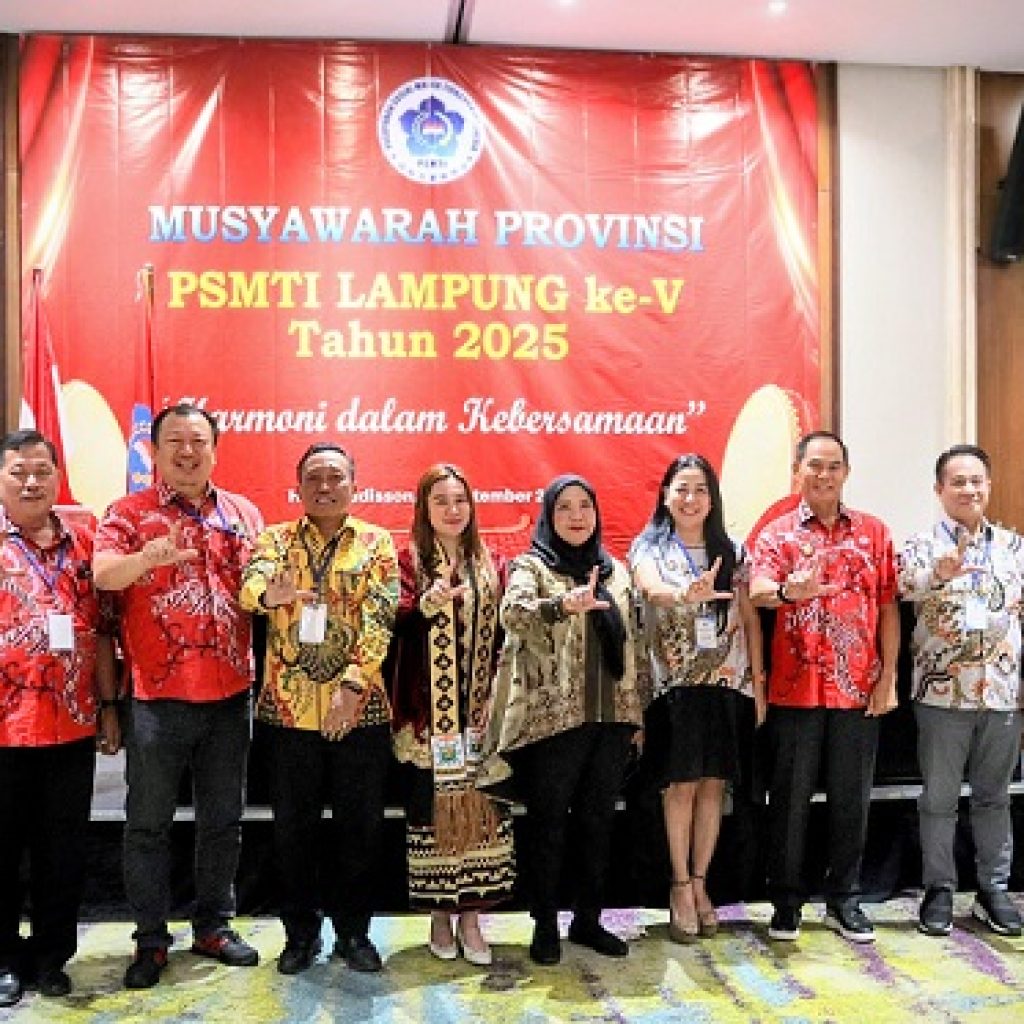 PSMTI Lampung Gelar Musyawarah, Gubernur Dorong Solidaritas dan Kolaborasi untuk Kemajuan Daerah