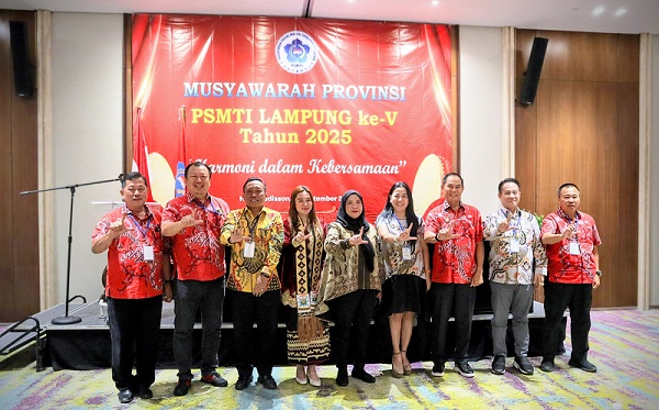 PSMTI Lampung Gelar Musyawarah, Gubernur Dorong Solidaritas dan Kolaborasi untuk Kemajuan Daerah