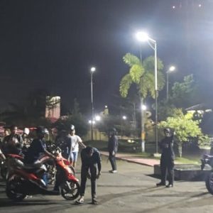 Tertibkan Balap Liar, Polres Ketapang Amankan 39 Kendaraan Bermotor Berknalpot Brong