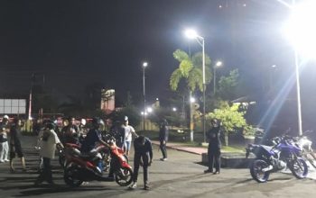 Tertibkan Balap Liar, Polres Ketapang Amankan 39 Kendaraan Bermotor Berknalpot Brong