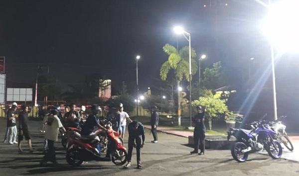 Tertibkan Balap Liar, Polres Ketapang Amankan 39 Kendaraan Bermotor Berknalpot Brong