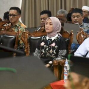 Anggota DPRD Lampung Hadiri Wisuda STIQ Abdullah Bin Masud Online