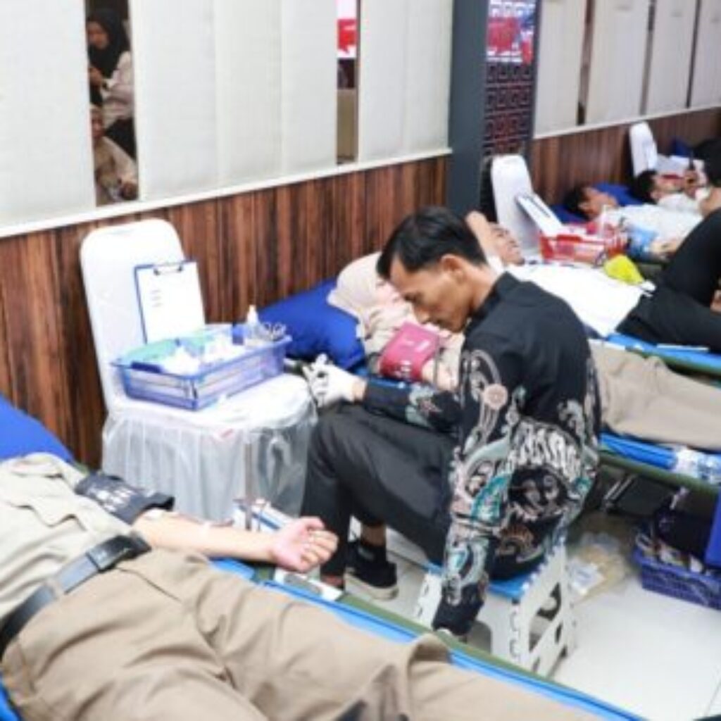 BPN Banten Gelar Donor Darah, 105 Pegawai Jadi Relawan Kemanusiaan