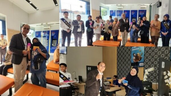 BRI BO Cikarang berbagi apresiasi kepada nasabah dalam perayaan Hari Pelanggan Nasional 2025