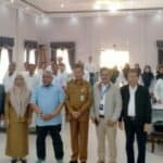 Sekda Sarolangun membuka Diklat Pengelolaan Air Minum di Aula Perumda Tirta Sako Batuah