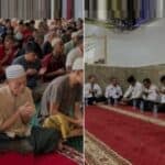 Warga binaan dan petugas Lapas Ketapang mengikuti doa bersama lintas agama