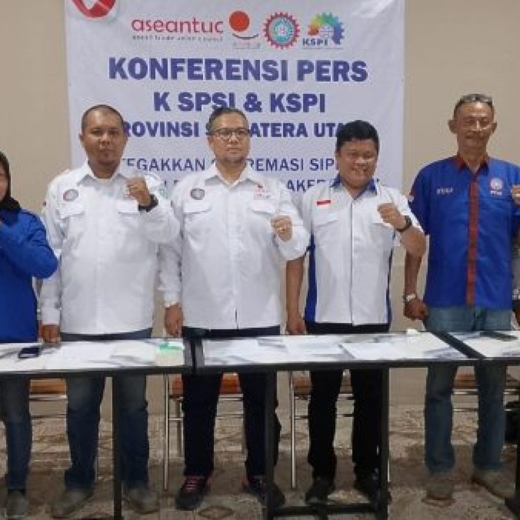 KSPSI dan KSPI Sumut Nyatakan Dukungan Penuh untuk Polri Usai Kerusuhan Fasilitas Publik