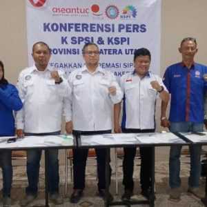 KSPSI dan KSPI Sumut Nyatakan Dukungan Penuh untuk Polri Usai Kerusuhan Fasilitas Publik