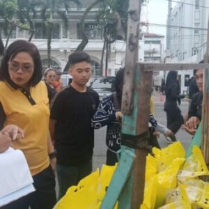 Polda Sumut Gelar Gerakan Pangan Murah di Medan, 10 Ton Beras SPHP Ludes Diserbu Warga