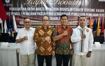 Gerindra Sumut menghadiri rapat koordinasi PAW KPU Sumut pasca Pemilu 2024