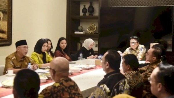 Gubernur dan Pimpinan DPRD Lampung Hadiri Silaturahmi Bersama Ketua MPR RI